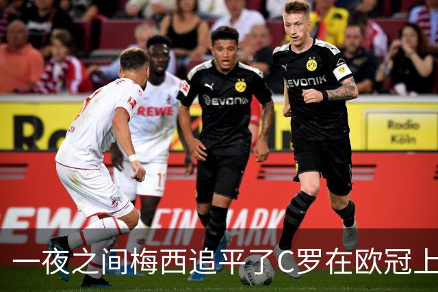 一夜之间梅西追平了C罗在欧冠上的两项纪录